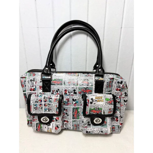 Disney World 100th Anniversary Mickey Mouse Handbag Purse‎ - Image 9