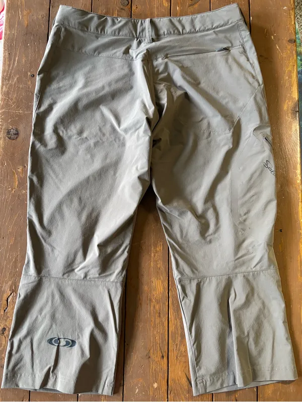 Salomon lightweight hiking pants or capris made with ActiLite fabric - Image 4