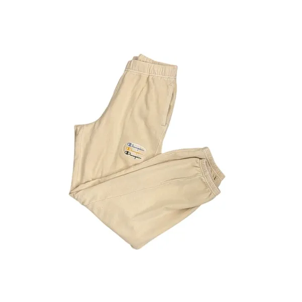 Champion Joggers Modern Retro Washed Cream Sweatpants Size Small - Image 2