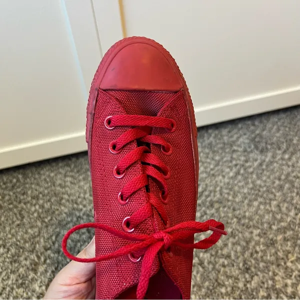 Converse Chuck Taylor‎ All Star Classic All Red Rare Sneakers Women’s Size 8 - Image 13