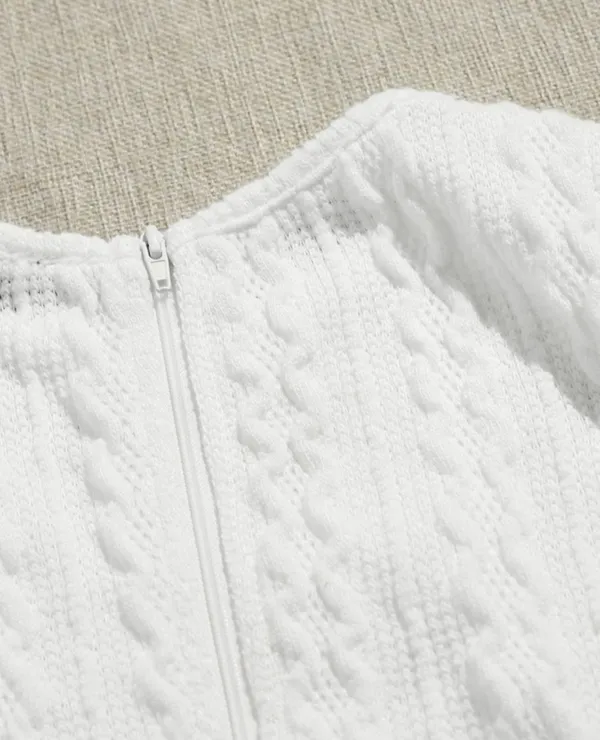 Knitted Crop Top - Image 3