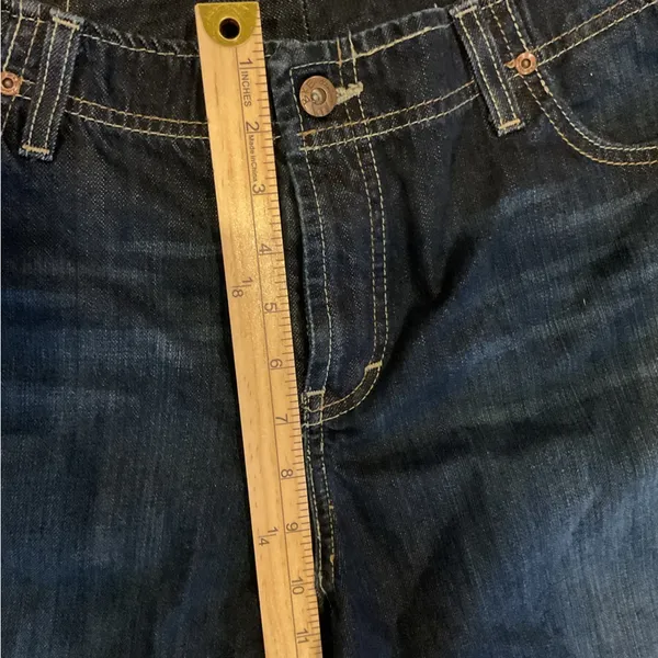 BKE Flare Blue Jeans Wide Leg Style - Image 5