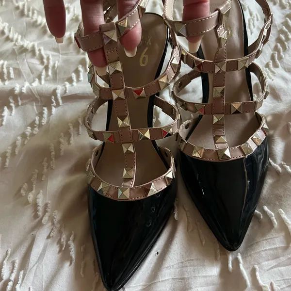 Mix No. 6 Women’s Black Patent Heels - Image 6