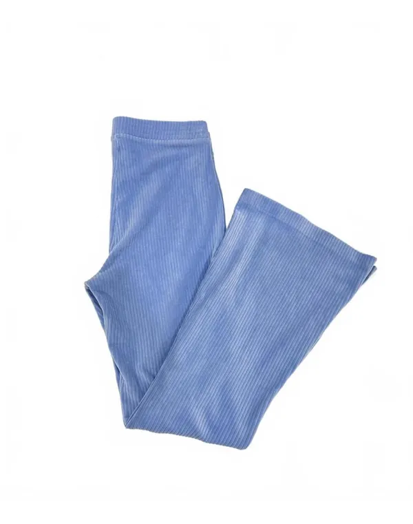 Aerie Groove On Velour Flare Pants High-Rise Ribbed - Image 3