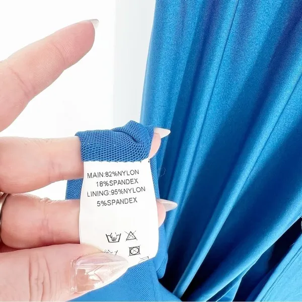 NWT‎ Dear Emilia Forever in a Moment Maxi Dress Women's Size XS Blue Romantic - Image 8