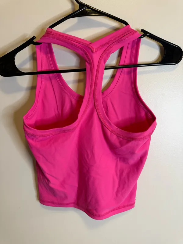 Pink workout top - Image 2