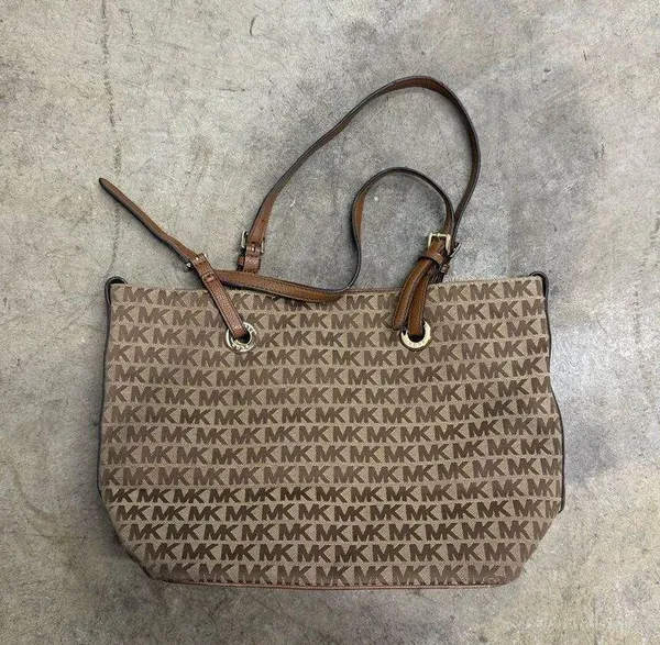 Vintage Michael Kors monogram canvas tote - Image 2