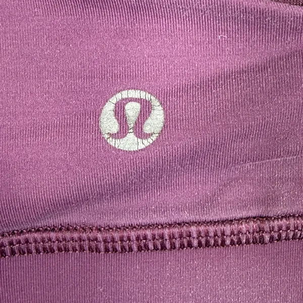 Lululemon Energy Bra Strappy Back Sports Bra Purple Size 10 W5481S - Image 2