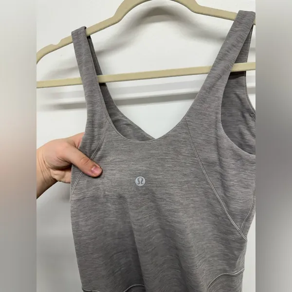 Lululemon Align Bodysuit 25" - Heathered Gull Grey - Image 11