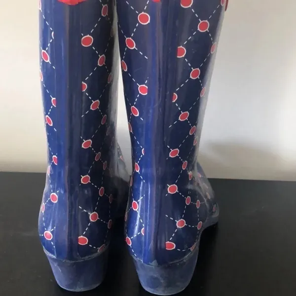 Stadium Stomper‎ Cowboy Rainboots SZ6 Red Size 6 - Image 4