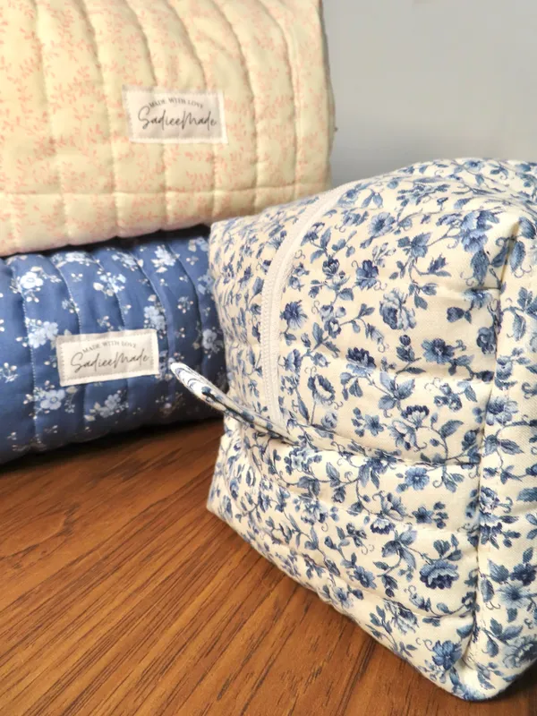 quilted makeup pouch Multiple - Image 4