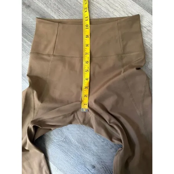 Girlfriend Collective Moon Compressive High Rise Leggings Small Brown Athletic - Image 9