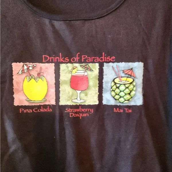 Y2k Sonoma Goods for Life Women's Graphic T-shirt size Large - Image 2
