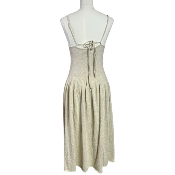 Free People Ethereal Dainty Tula Sweater Midi Dress in Natural Beach Medium - Image 7