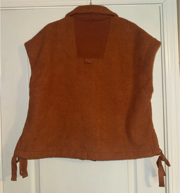 Rust orange yeokou Sherpa button - Image 7