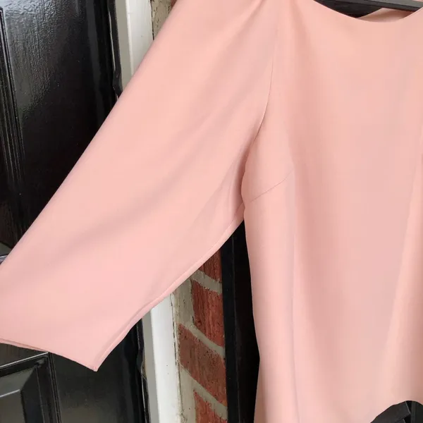 Ann Taylor 3/4 Sleeve Pink Blouse Top S - Image 3