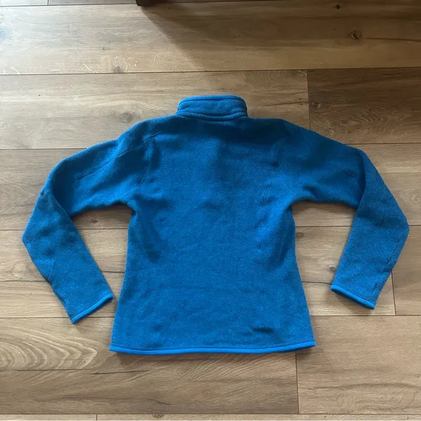Patagonia Women's Micro D® 1/4-Zip in Blue - Image 3