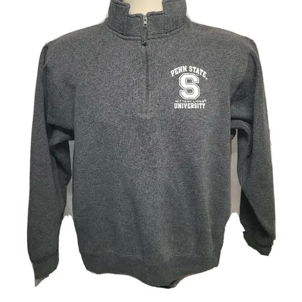 J. America Penn State Vintage NITTANY‎ LIONS University Hoodie Sweatshirt 90s L - Image 11