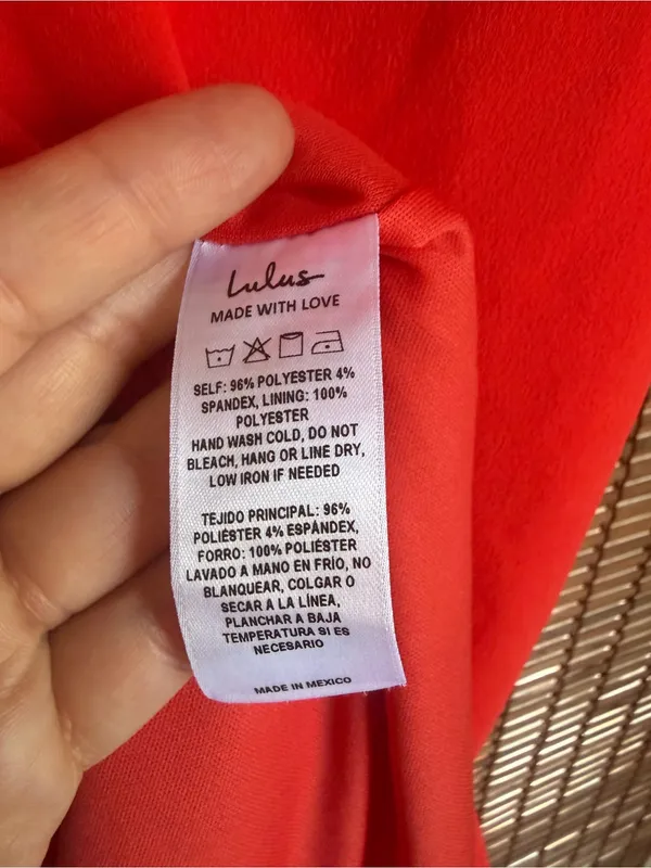Lulus Sindra Bright Orange Cutout Column Maxi Dress Size Small NWT $78 - Image 13