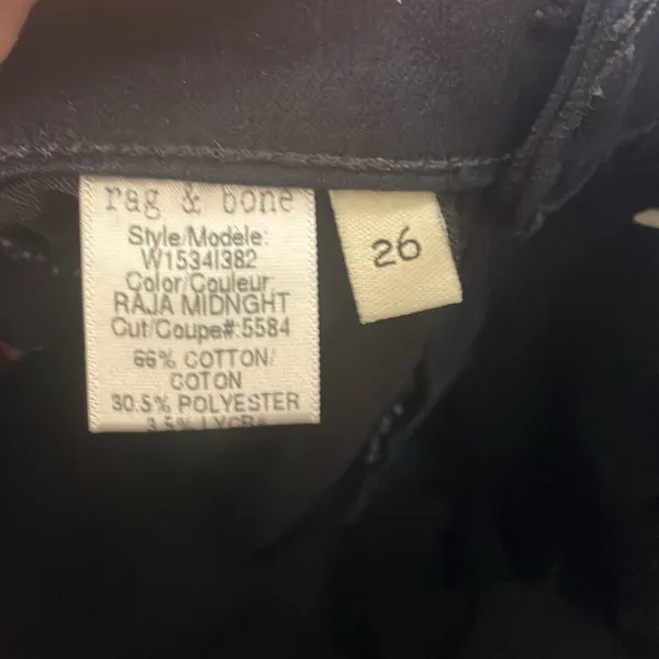 FINAL MARKDOWN Ladies rag & bone jeans 26 - Image 5