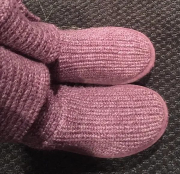 UGG Classic Purple Cardy Tall Knit Boots - Image 3
