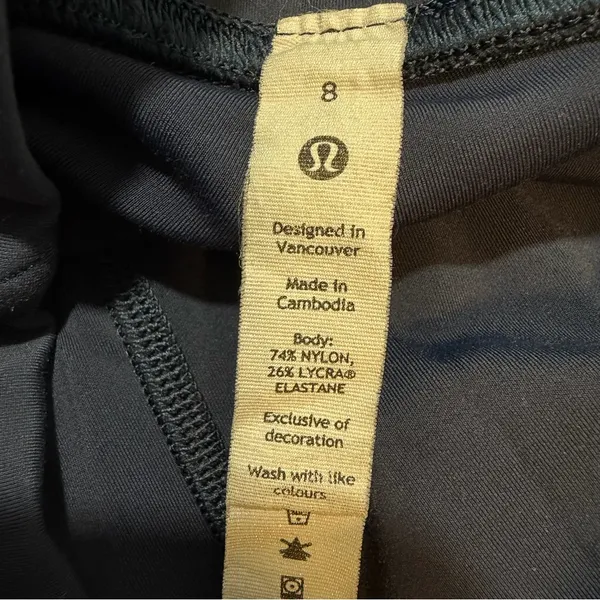 Lululemon InStill High Rise Crop 23 Leggings 8 True Navy SmoothCover - Image 6