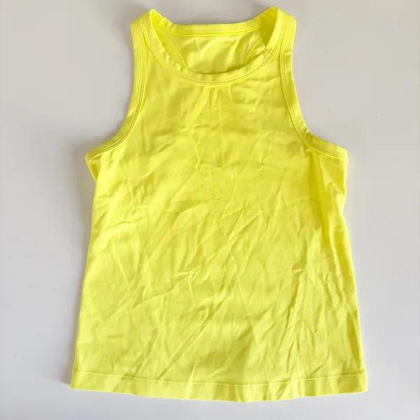 Lululemon Womens Align Electric Lemon Racerback Athletic Yoga Workout Tank Top 6 - Image 3