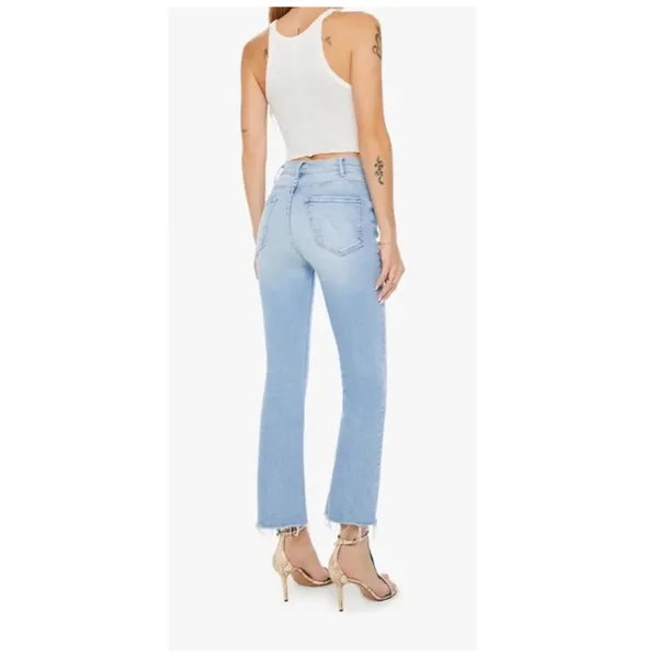 Mother The Hustler Ankle Fray Jeans In Limited Edition Size 23 - Image 3