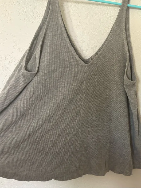 Intimately free people light gray tank top - Image 2