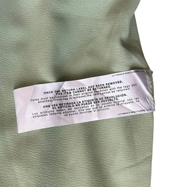 Dress the Population Women’s Charlene Ruffle Maxi Dress Gown Sage Green Size S - Image 12