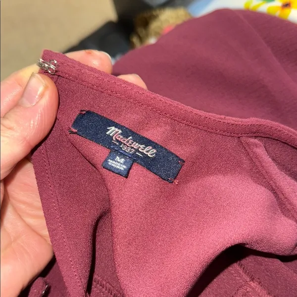 Madewell Red Short Sleeve T-Shirt - Image 3