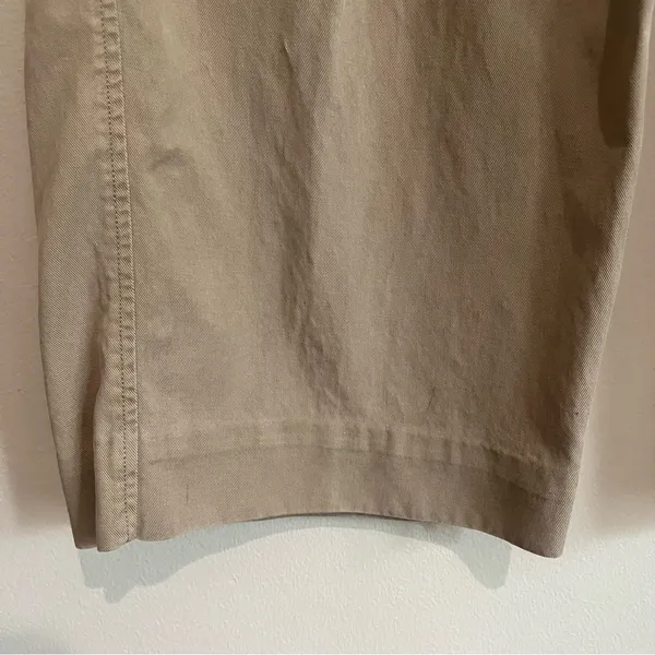 Everlane Draper Pleated Pant Khaki Ash Brown High Rise Wide Leg Size 8S - Image 7