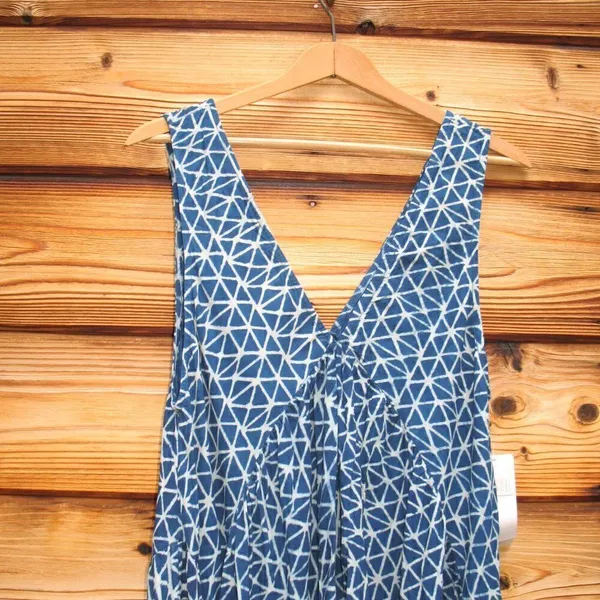 Rip Curl NWT Blue Batik Print Dress - Image 6
