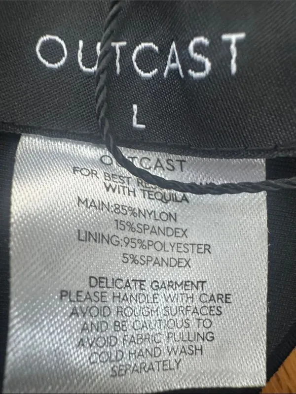 Outcast Avalyn Top in Black NWT L Size L - Image 5