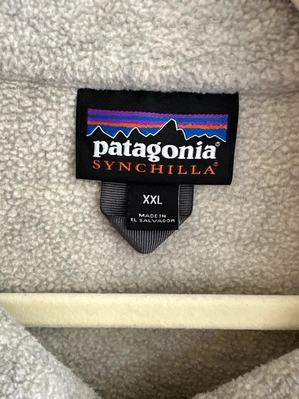 Patagonia Women’s Synchilla® Marsupial Pullover, Oatmeal Heather/Sienna, XXL - Image 11