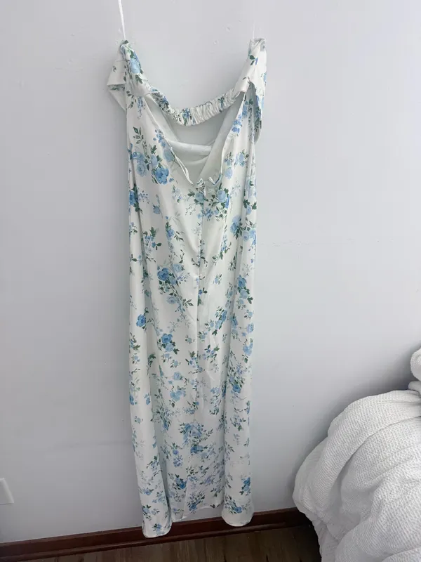 Altar'd State Dress Maxi Floral Silk - Image 2