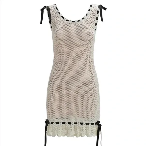 Tiger Mist Knitted mini dress - Image 8
