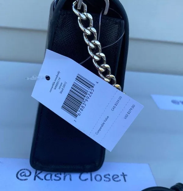 Kate Spade Black Carson Crossbody Purse - Image 6