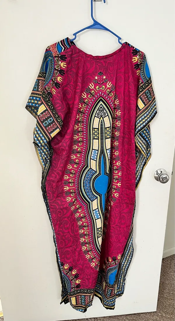 Maxi caftan dress Purple Size L - Image 2