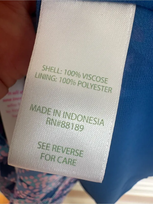 Lilly Pulitzer Becker One Shoulder Top, Barton Blue- Star Gazing NWT 2 - Image 7