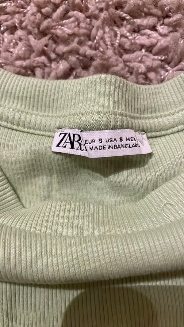 Green ZARA Top - Image 3