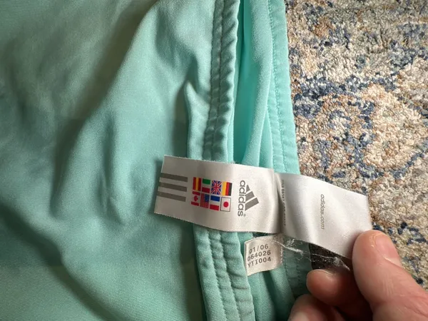 Adidas Mint Green ClimaCool Athletic Tennis Skirt Skort Size M - Image 3