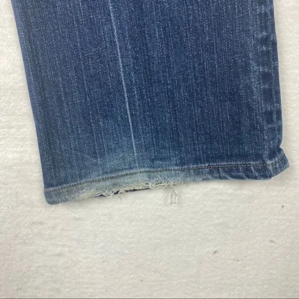 7 For All Mankind Y2K Vintage Medium‎ Wash Bootcut Jean - Image 5