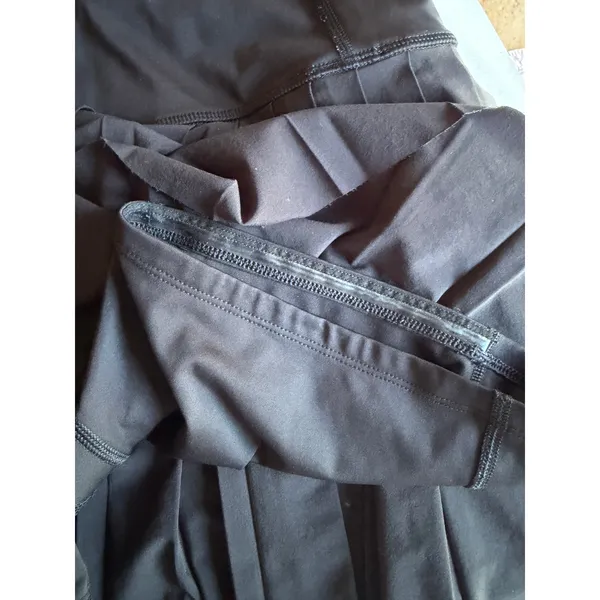 Athleta Elevate Pleated Golf Skort Black Size Small Athletic Tennis - Image 9