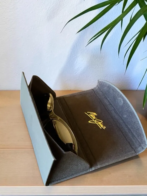 Maui Jim Alana MJ-215-17 Black Polarized Sunglasses Japan w/ Case - Image 10