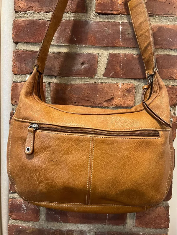 Tignanella Camel Leather bag - Image 4