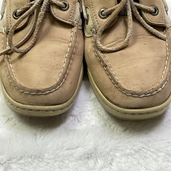 Sperry Top-Sider Women's Bluefish 2 Eye‎ Boat Shoes Leather Sz 7 9276619 - Image 3