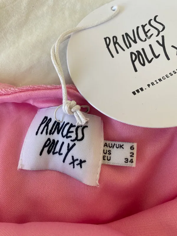 Pink Halter Mini Dress - Image 6