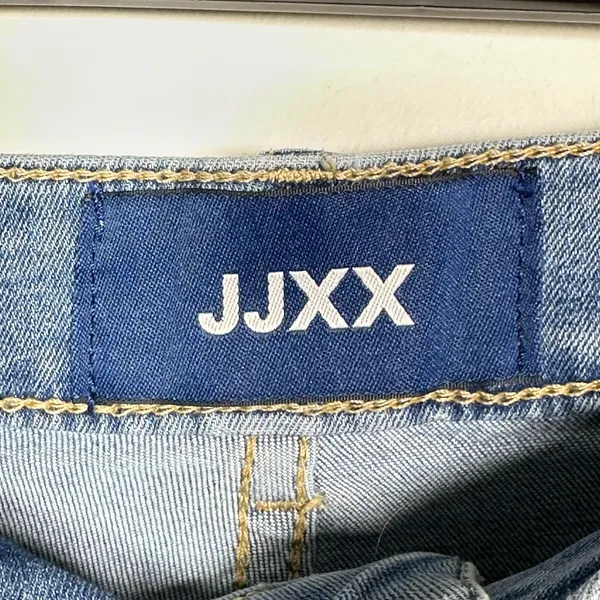 JJXX Womens Skinny High Waist Jeans Medium Wash Blue Stretch Denim Size S L30‎ - Image 3
