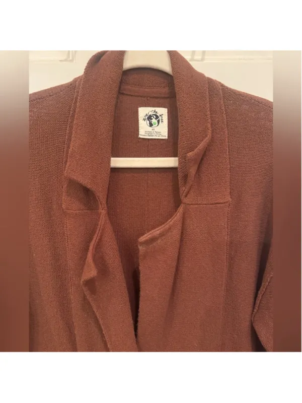 Free people Brown Cardigan Sweater - Image 6